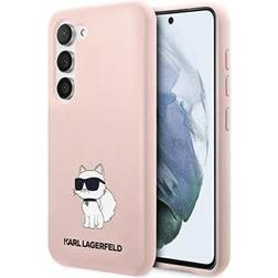 Karl Lagerfeld Choupette Samsung Galaxy S23 5G Silikone Cover Pink