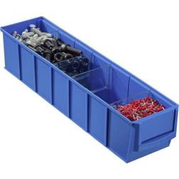 Allit 456540 Storage bin (L x W x H) 91 x 400 x 81 mm Blue 1 pc(s)