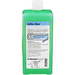 B. Braun Melsungen AG Softa-Man® Händedesinfektionsmittel, Gebrauchsfertige, alkoholische 1000ml