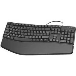 Hama Ergonomic Keyboard 450 x 40 x 230 mm