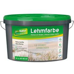 Pronatur Lehmfarbe Naturweiß 10