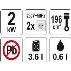 YATO GENERATOR 2,2KW AVR
