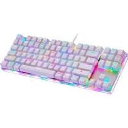 Motospeed K87S mechanical keyboard with RGB backlight