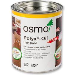 Osmo Polyx Hard Wax Tints Amber Wood Oil 0.75L