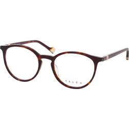 Yalea Naomi VYA 022 06NE, including lenses, ROUND Glasses, FEMALE