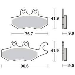 TRW Brake Pad Sinter Scooter 125+