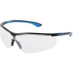 Uvex Schutzbrille sportstyle AR schwarz/blau