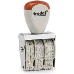 Trodat CLASSIC 1020 Date stamp 35 x 5 mm (W x H) Silver