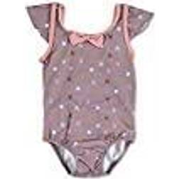 Sterntaler Kid's Swim Suit Heart - Pink