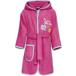 Playshoes Albornoz de rizo Flamingo pink