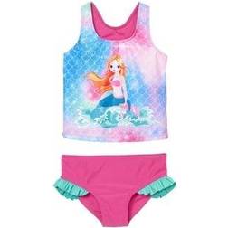 Playshoes Protección UV Sirena Tankini - Azul Claro/Dorado/Rosa