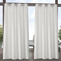 Exclusive Home Curtains GT lätt filtrering solid Cabana Grommet