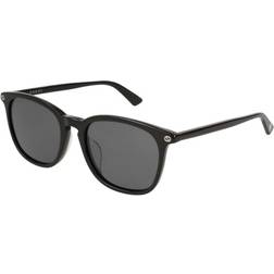 Gucci GG0154SA Ajuste Asiático Hombre Negras