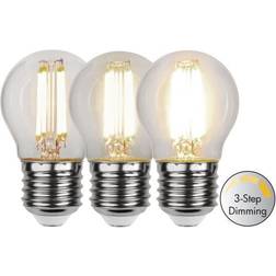 Star Trading LED Lamp E27 G45 Clear 3 Step 4.2W 3000K
