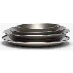 Snow Peak Tableware Set Stainless Steel