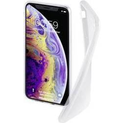 Hama Cover (iPhone XS) Smartphone Hülle, Transparent