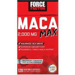 Force Factor Fundamentals, Maca Max, 500 mg 120 st