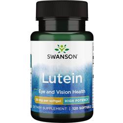 Swanson Luteína 20 mg 120 Cápsulas Blandas 120 pcs