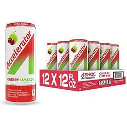 A SHOC Accelerator Cherry Limeade Smart Energy Drink, 12