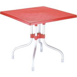 Siesta Klapptisch Forza 80x80 cm Rot