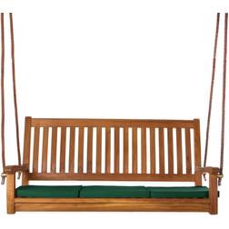 All Things Cedar TS50-G Teak Porch Swing