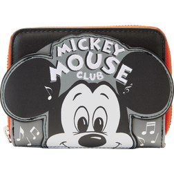 Loungefly Disney Zip Around Purse 100th Mickey Mouse Club Official