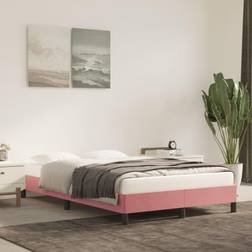 vidaXL rosa Sängram