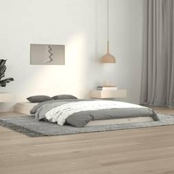 vidaXL Bed Frame without Mattress 100x200 cm White