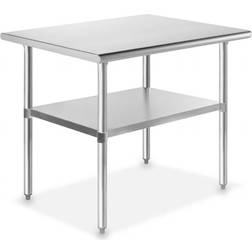 GRIDMANN NSF Stainless Steel Commercial Kitchen Prep & Work Table