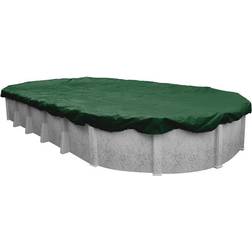 Robelle Supreme Winter Cover for Oval Above-ground Swimming Pools Green 12 x 21