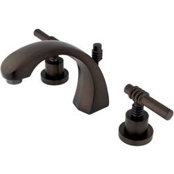 Kingston Brass KS4981ML 8 in Widespread Bathroom Faucet Polished Chr