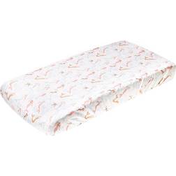 Copper Pearl Premium Knit Diaper Changing Pad Cover"Coral"