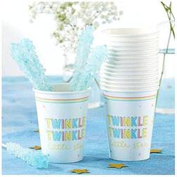 Kate Aspen Twinkle 8 oz Paper Cups Set of 16