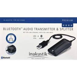 Inakustik Adattatore Audio Bluetooth Nero