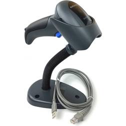 datalogic qd2430 quickscan handheld omnidirectional barcode scanner/imager(1-d, 2-d and pdf417) with usb cable and stand, black