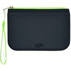 FolderSys Reißverschlussbeutel PHAT BAG A6 schwarz/grün 1,2 mm
