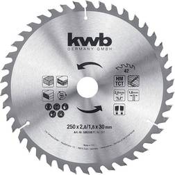 Kwb 589359 Rundsavblad 250 x 30 mm 1 stk