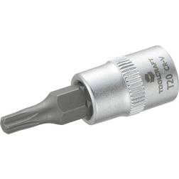 Toolcraft T20 816082 T-profil Topnøgle-bit-indsats T 20 1/4 (6,3 mm)