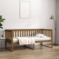 vidaXL Day Bed Honey Sofa 3 Seater