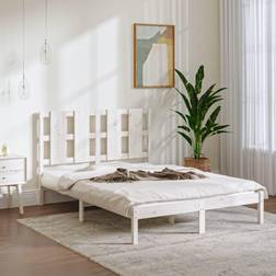 vidaXL white, 120 Pine Bed Frame