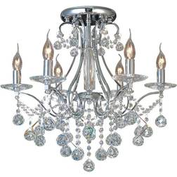 Bianco Semi Ceiling Flush Light