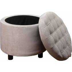 FWStyle Grace Round Pouffe