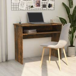 vidaXL Smoked Oak Skrivbord 50x90cm