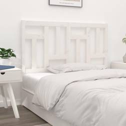 vidaXL white, 205.5 Pine Bed Honey Headboard