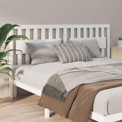 vidaXL white, 125.5 Pine Bed Headboard