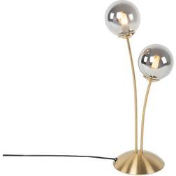 QAZQA Modern guld 2-ljus Bordslampa