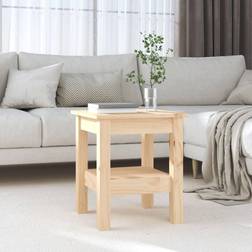 vidaXL De Madera Maciza De Pino 35 x 35 x 40 cm Mesa de Centro 35x35cm