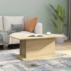 vidaXL 102x55,5x40 spånplade sonoma-eg Sofabord