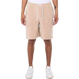 Casual Terry Shorts Herr, Safari