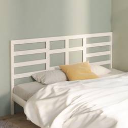 vidaXL white, 206 Pine Bed Sänggavel